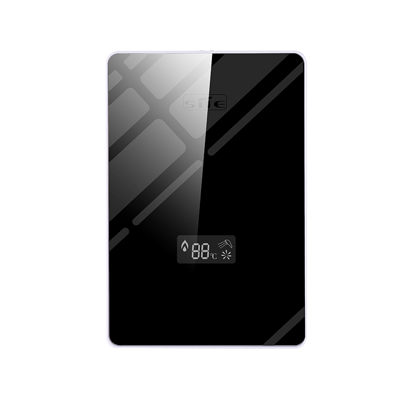 How does a tankless water heater convert cold water into hot water at a stable temperature in seconds?